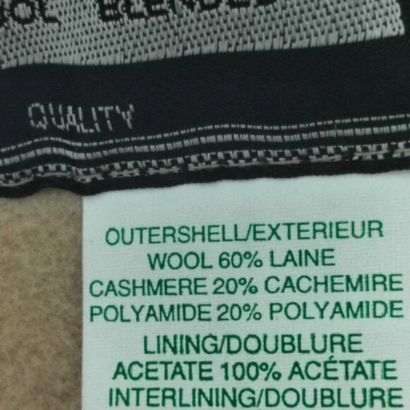 Toni Plus XL Luxury Cashmere Wool Blend Maxi Walking Coat Tan Longline Winter - Picture 8 of 10